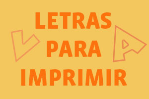 letras imprimir