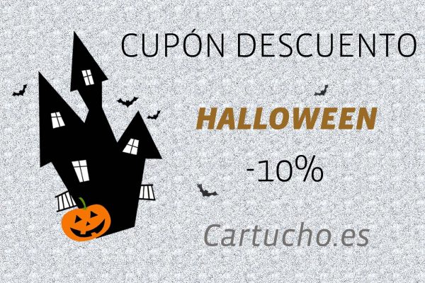 halloween cupon descuento cartucho